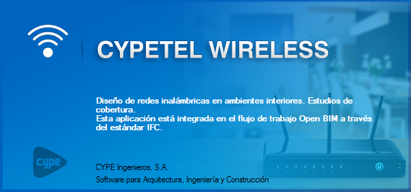 CYPETEL Wireless. Diseño de redes inalámbricas